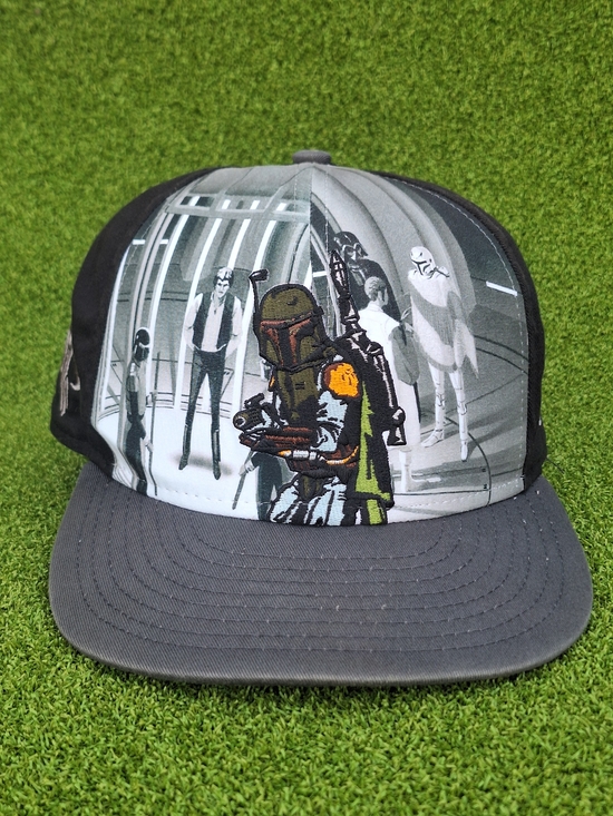 New Era Other - Star Wars New Era 9Fifty Boba Fett Snapback Hat Rare. Mandalorian Crest